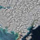 Open water off Alaska’s coast in early April.